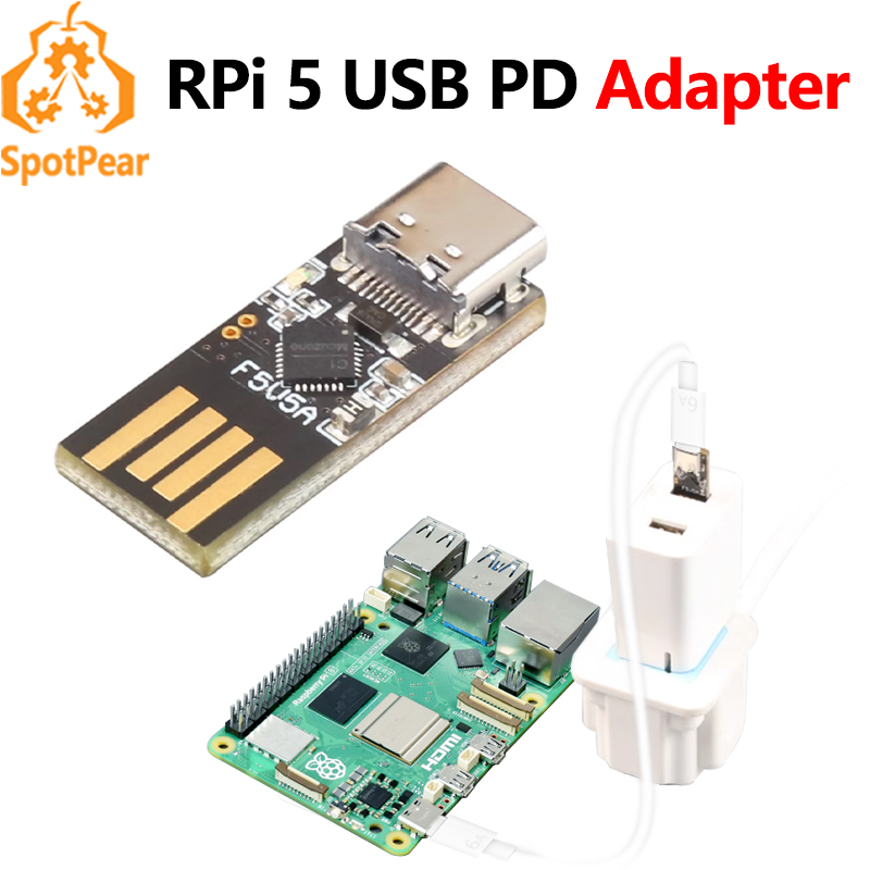 Pi Power Supply - Adaptor Daya Raspberry Pi 5 USB