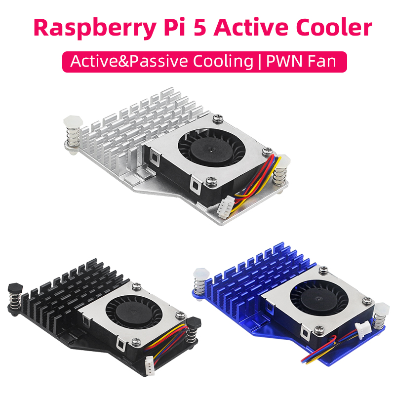 Pi 5 Case - Raspberry Pi 5 Radiator pendingin aktif