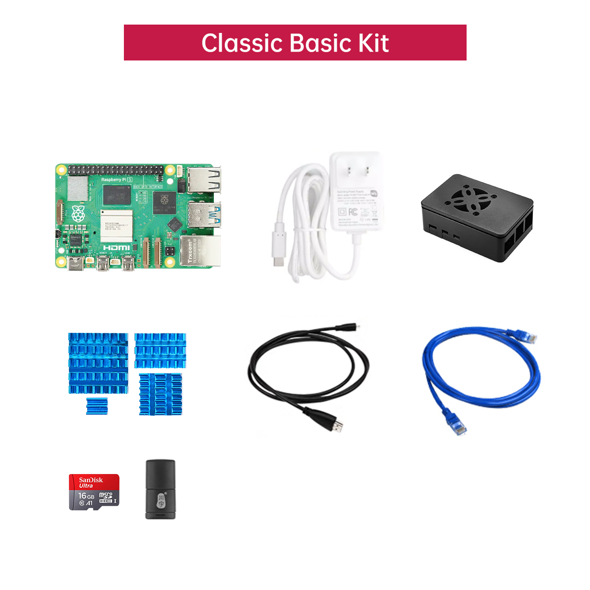 Raspberry Pi 5 4G/8G Pengontro - Raspberry Pi Kit ulasan dan harga