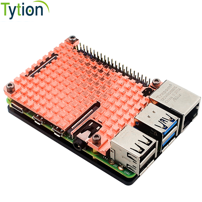 Raspberry Pi 4B Casing Logam H - Pi 4 Case ulasan dan harga
