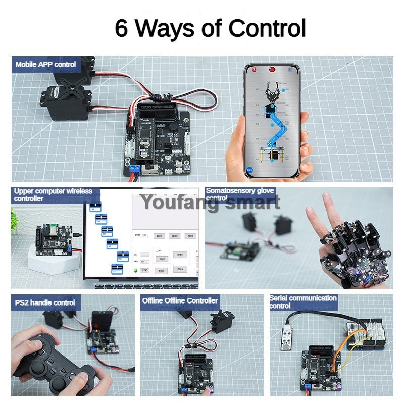 Pengontrol Servo PWM 6 Saluran - Raspberry Pi Kit ulasan dan harga