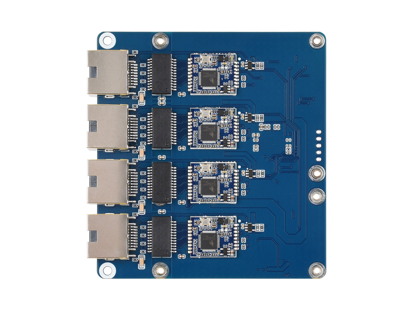 Waveshare PCIe KE 4-Ch Gigabit - Raspberry Pi 5 ulasan dan harga