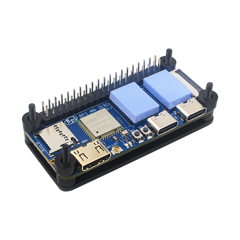 Banana Pi BPI-M4 nol casing lo - Pi Cooler ulasan dan harga