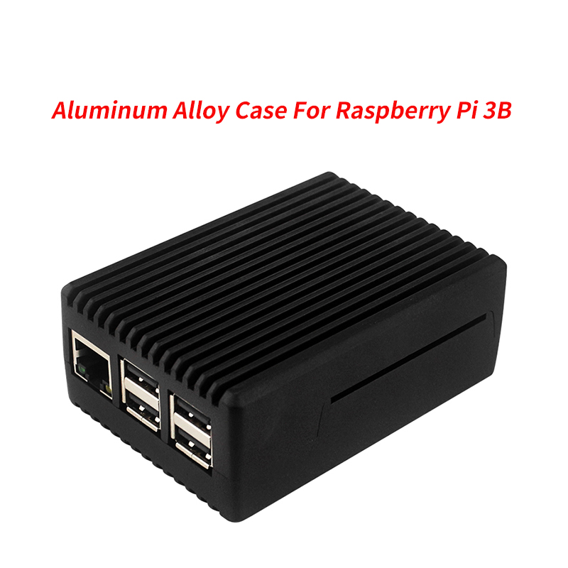 Casing Aluminium untuk Raspber - Pi Cooler ulasan dan harga
