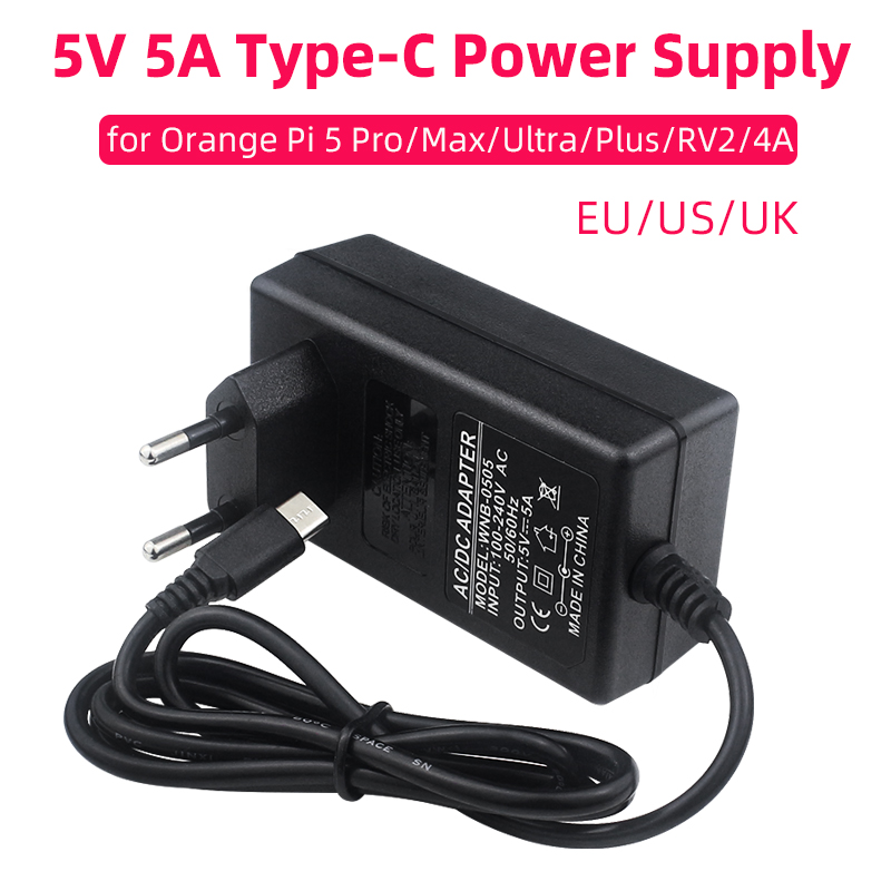 Orange Pi 5V 5A Catu Daya Anta - Pi Power Supply ulasan dan harga